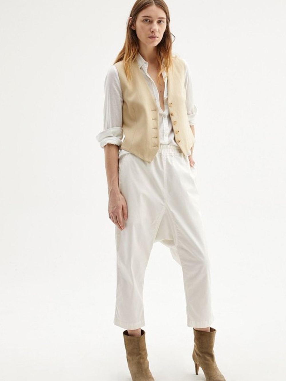 NILI LOTAN WOOL VEST